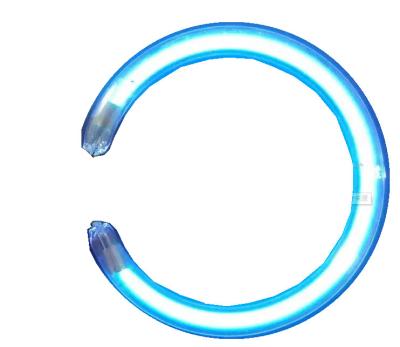 China 20000 Hours Cold Cathode UV Lamp 254 Nm Ring Type circle Pacifier for sale