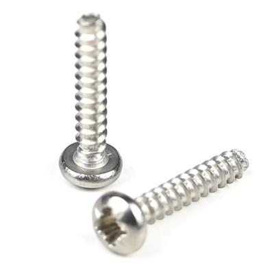 China Customized Support Stainless Steel 304 A2 Pozi Drive Self Tapping Screw Cross Recessed for sale