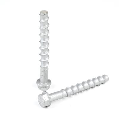 China 100% QC Tested M12 Hex Flange Self-Drilling Anchor Bolt Self-Tapping Concrete Screws for sale