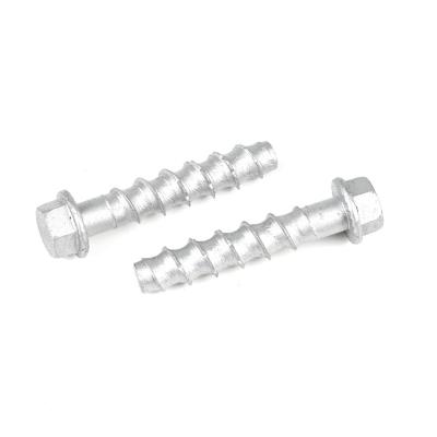 China 65mm Hex Head Masonry Screws Self Drilling Concrete Anchors Bolt For Guardrail Fixing for sale