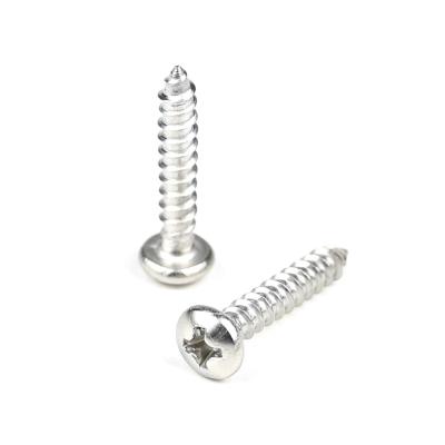 China 304 Stainless Steel Phillips Pan Head Sharp Point Self Drilling Tapping Screws for sale