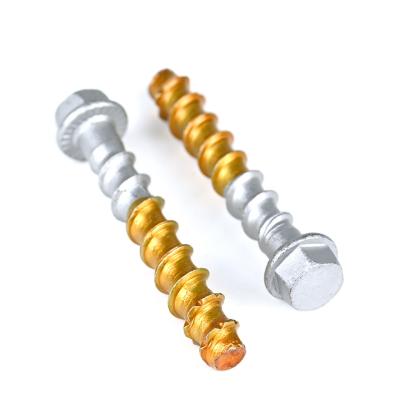 China Stainless Steel Bimetal Hex Head Self Drilling Concrete Anchor Bolt for sale