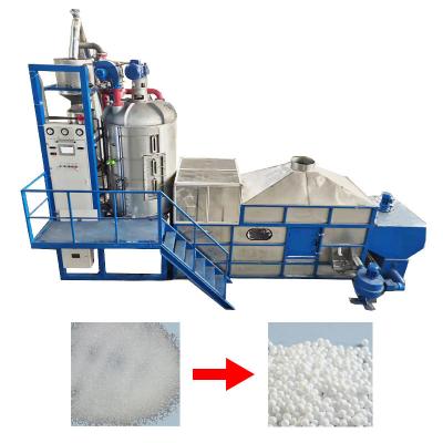 China EPS Foam Batch Preexpander With Drying Bed Blue or White for sale