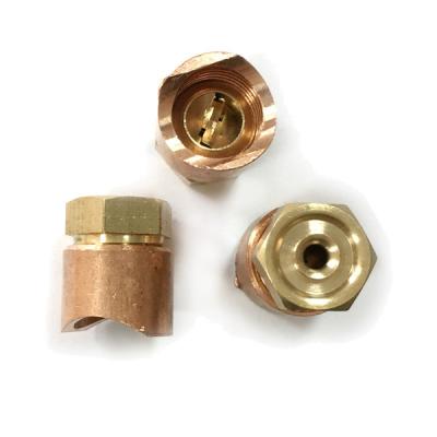 China Copper Brass Machine Spare Parts Steam Water Pipe Atomizing Nozzle for sale