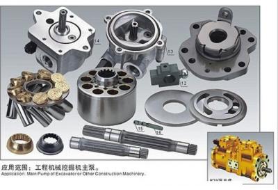 China Pumpen-Ersatzteile Kawasakis K3V112 K3VL112, schwere Ausrüstungs-Hydraulikpumpe-Teile zu verkaufen