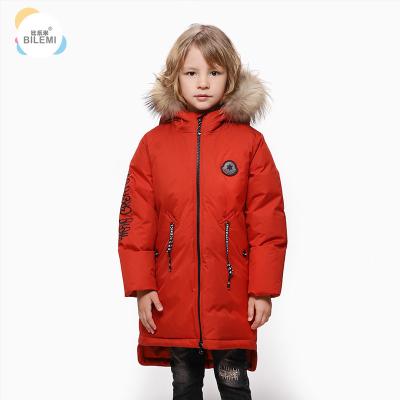 China Wholesale Children Down Clothes Outerwear Windproof Warm Winter Kids Cheap Fashion Boys Coats Jackets for sale