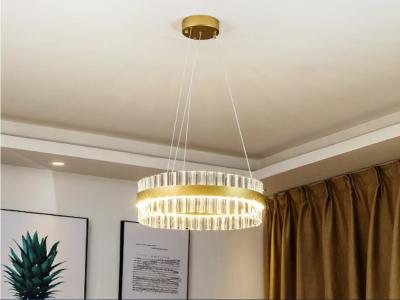 China ROHS Dining Room Luxury LED Ceiling Lights Fixtures Electroplated Hardware Body for sale