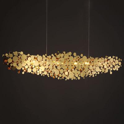 China Luz creativa postmoderna de la lámpara para el acabado cromado del oro del dormitorio 6000K 5000K en venta
