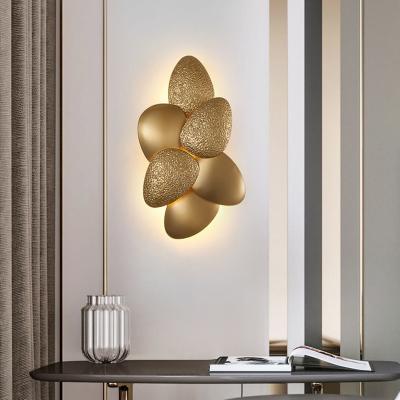 China RoHS CCC Contemporary Gold Modern Wall Sconces Power Saving for sale