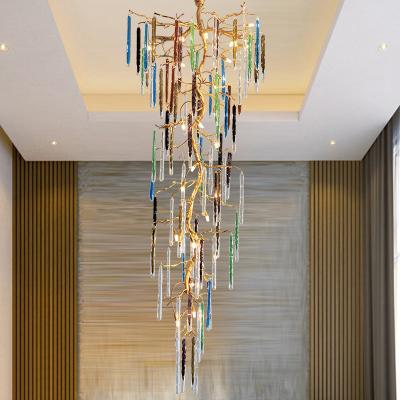 China Customized Colored Glass Pendant Lamp 110V-240V Easy To Clean for sale