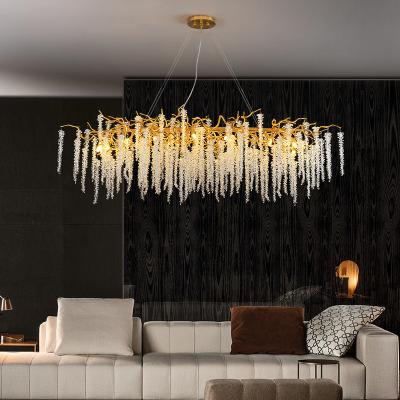China G9 Modern Lobby Chandelier Crystal Grand Hospitality Chandeliers Energy Saving for sale