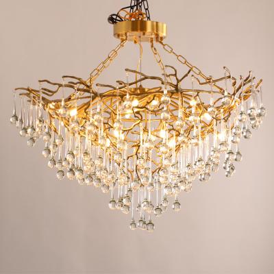 China 20W Hanging Chandelier Lights For Bedroom 50000H Lifespan for sale