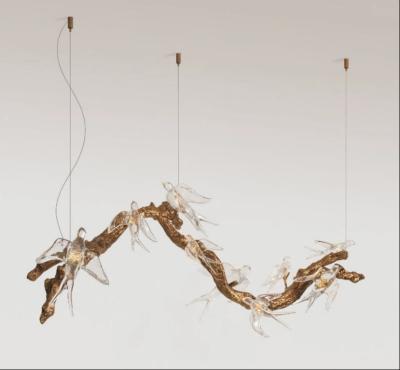 China Candelabro criativo da andorinha do projeto do pássaro do estilo chinês para a sala de jantar à venda