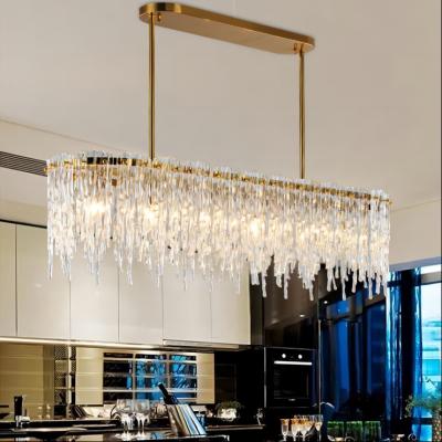 China Luxurious Residence Luxury Pendant Lights Metal Glass OEM ODM for sale