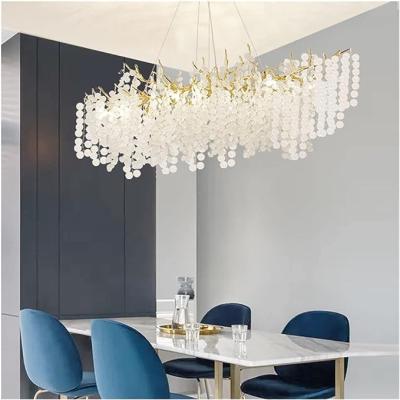 China Techo de lujo moderno Crystal Chandelier Lighting Home Decoration de la sala de estar en venta