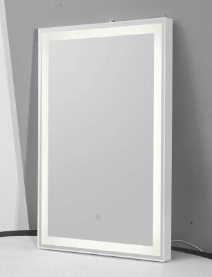 China Quadro plástico do ABS da luz do espelho do banheiro do diodo emissor de luz do quadrado e do círculo à venda
