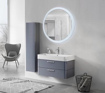 Chine Lumière acrylique 6500K 24W de miroir de salle de bains du fer LED de cadre à vendre