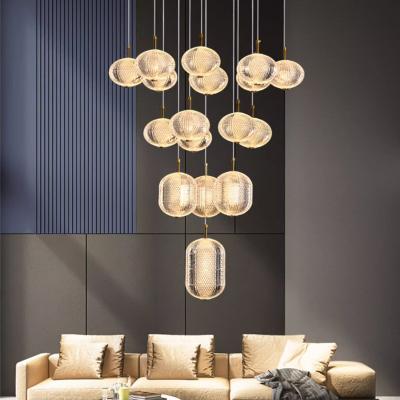 China Highly Transparent Acrylic Lampshade Pendant Lamp 63W / 80W / 120W / 145W for sale