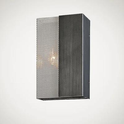 China Lámpara de pared de escalera de acabado de níquel cepillado Lámpara de pared moderna simple en venta