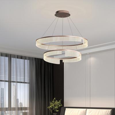 China Acryl moderne LED plafond kandelaar lichten voor restaurant woonkamer Te koop