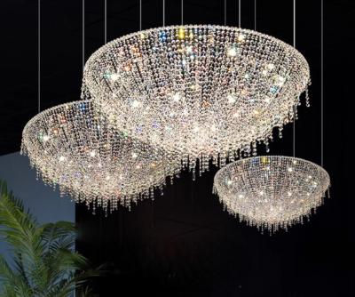 China Ägyptisch italienischer Stil Licht Luxus Kristall Kronleuchter Wohnzimmer High-End Villa Hotel Restaurant Pengdant Licht zu verkaufen