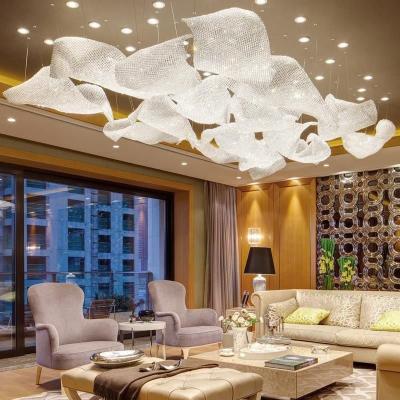 China Oversized Big Crystal Chandelier Art Deco Crystal Chandelier en venta