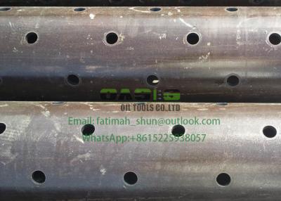 China China manufacturer provide of black surface Perforated Pipe&Tube for sale