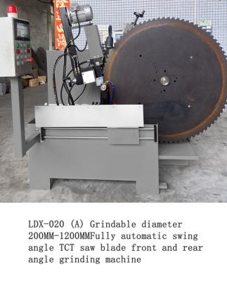 Chine LDX-020A Diamètre de meulage 200-1200MM Machine de meulage à lame de scie circulaire à vendre