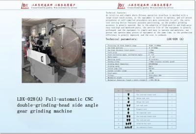 China Máquina de afiar laterais de cabeça de moagem dupla CNC completa à venda