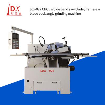 China Full CNC Carbide Band Saw Blade Frame Saw Blade Inverted Rear Angle Grinding Machine for sale