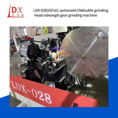 China TCT Saw Blade doble cabeza de rectificación lateral máquina de rectificación CNC completa LDX-028A en venta