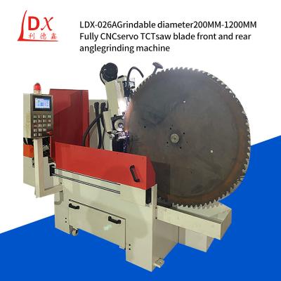 China 1-12mm LDX-026A  Large TCT Saw Blade Full CNC Grinding Machine for sale