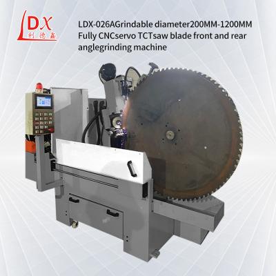 Chine LDX-026A Diamètre de meulage 300-1500MM Machine de meulage automatique à lame de scie circulaire à vendre