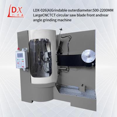 Chine LDX-026A Grande machine de broyage à lame de scie circulaire à alimentation servo à vendre