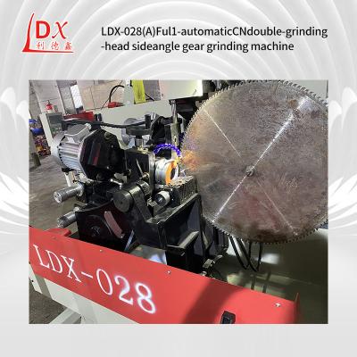 China Servo Circular Saw Blade Double Grinding Head Side Gear Grinding Machine LDX-028A for sale