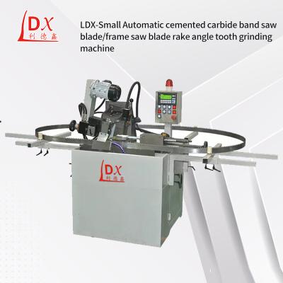 Chine Machine de broyage à angle avant de lame de scie simple LDX TCT Machine d'affûtage de lame de scie à vendre
