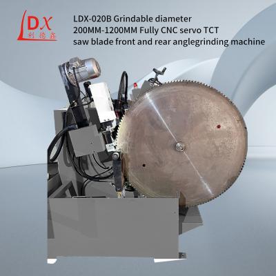 China LDX-020B  Custom Woodworking TCT Circular Saw Blade Front And Rear Angle Grinding Machine for sale