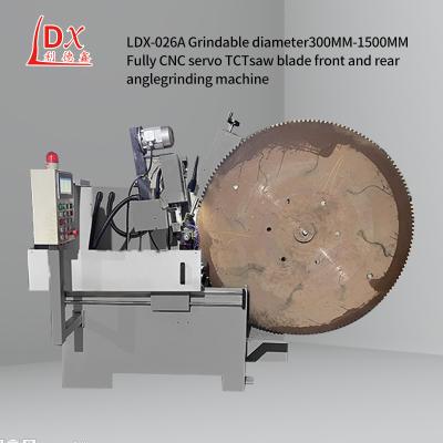 China 10-220mm Inner Bore LDX-026A Saw Blade Grinding Machine Lidexin Grinding Machine for sale