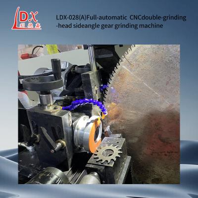 China Full CNC Saw Blade Double Grinding Head Side Angle Grinding Machine LDX-028A for sale