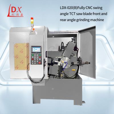 China Full CNC Servo Feed TCT Circular Saw Blade Front And Rear Angle Grinding Machine for sale