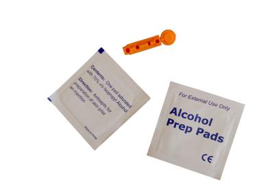 China 70% Isopropy Prep Pad Alcohol 60mm For Sterile Cleaning for sale