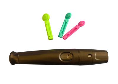 China Diabete ODM Depth Adjustable Lancing Device Customized Pen Shape for sale