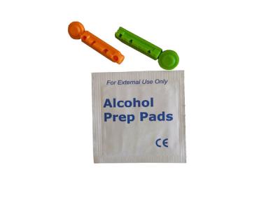 China Customized Unfolded Alcohol Prep Pads Wipes 30x60mm for sale
