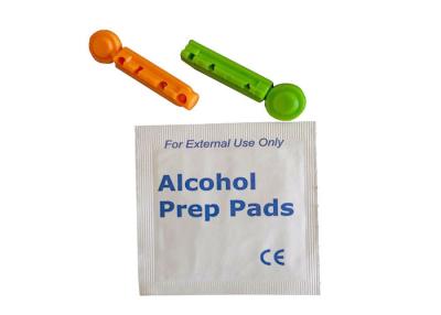 China Ce Certificate Alcohol Prep Pads Medical Supplies For Disinfection Use for sale
