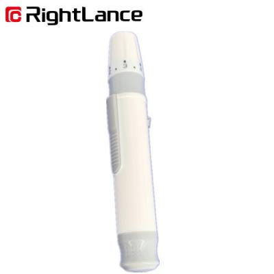 China Eject White Painless Lancing Device ABS 26g Blood Glucose Test for sale