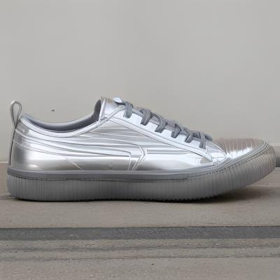 China Zapatos de hombre ecológicos de malla de goma calzado de corredura caliente zapatos de baloncesto de encaje en venta