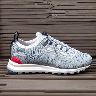 China Synthetic Custom Running Shoes Casual Knit Running Women's Sneakers for sale