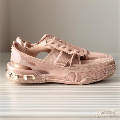China Custom Anti slip Casual Running Shoes Womens OEM ODM Breathable for sale