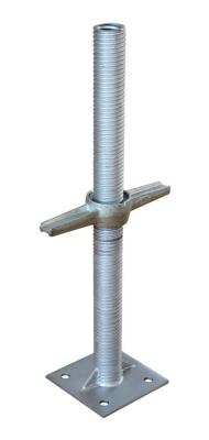 China Galvanized Adjustable Steel Scaffolding Leveling Screw Jacks used in construction for Middle East market for sale