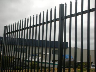 China Anti Oxidation Pre Galvanized 25*25mm Tubular Steel Fence for sale